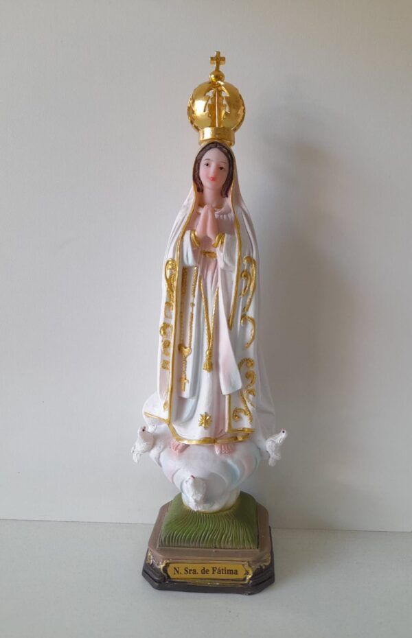 N.S. De Fátima 23cm Resina
