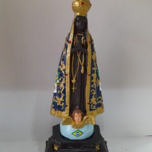 Aparecida de borracha 22cm