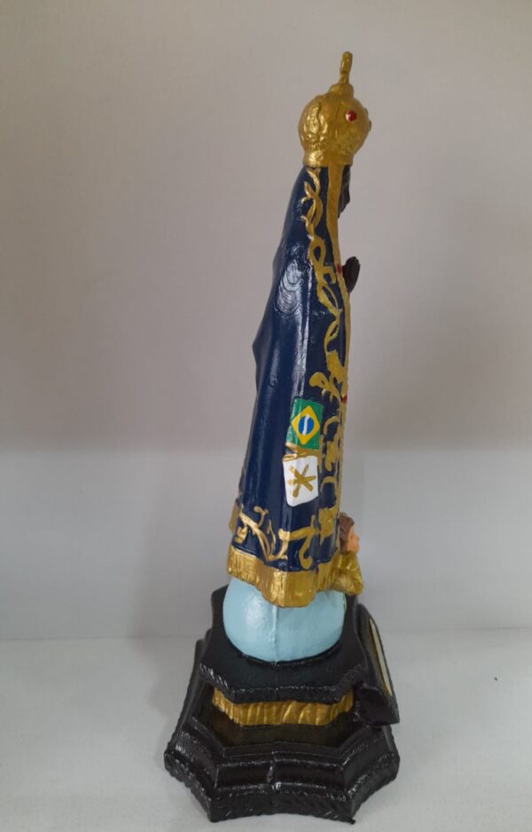 Aparecida de borracha 22cm - Imagem 2