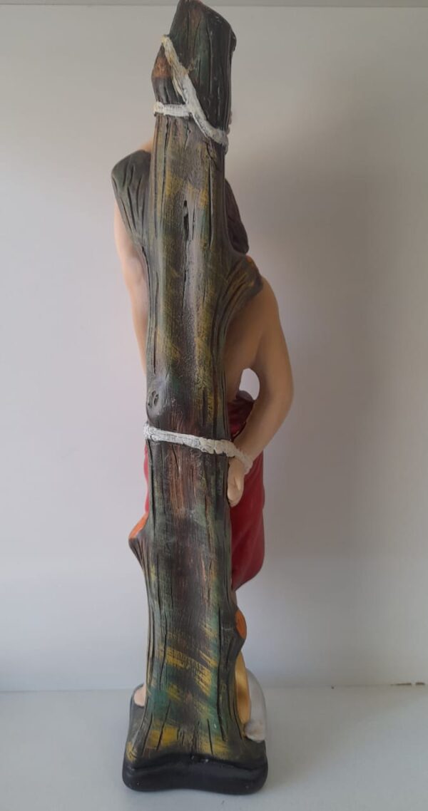 Sebastiao 30cm gesso - Imagem 3
