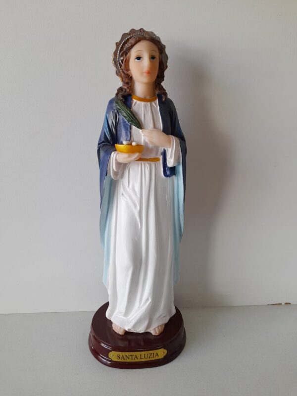 Santa Luzia 20cm Resina