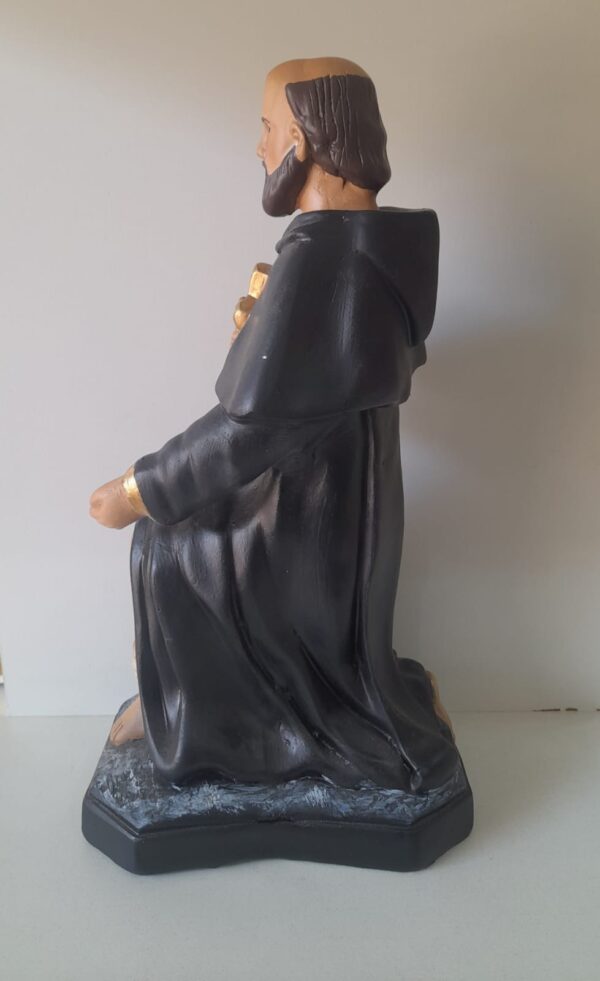 São Peregrino 30cm Gesso - Imagem 2