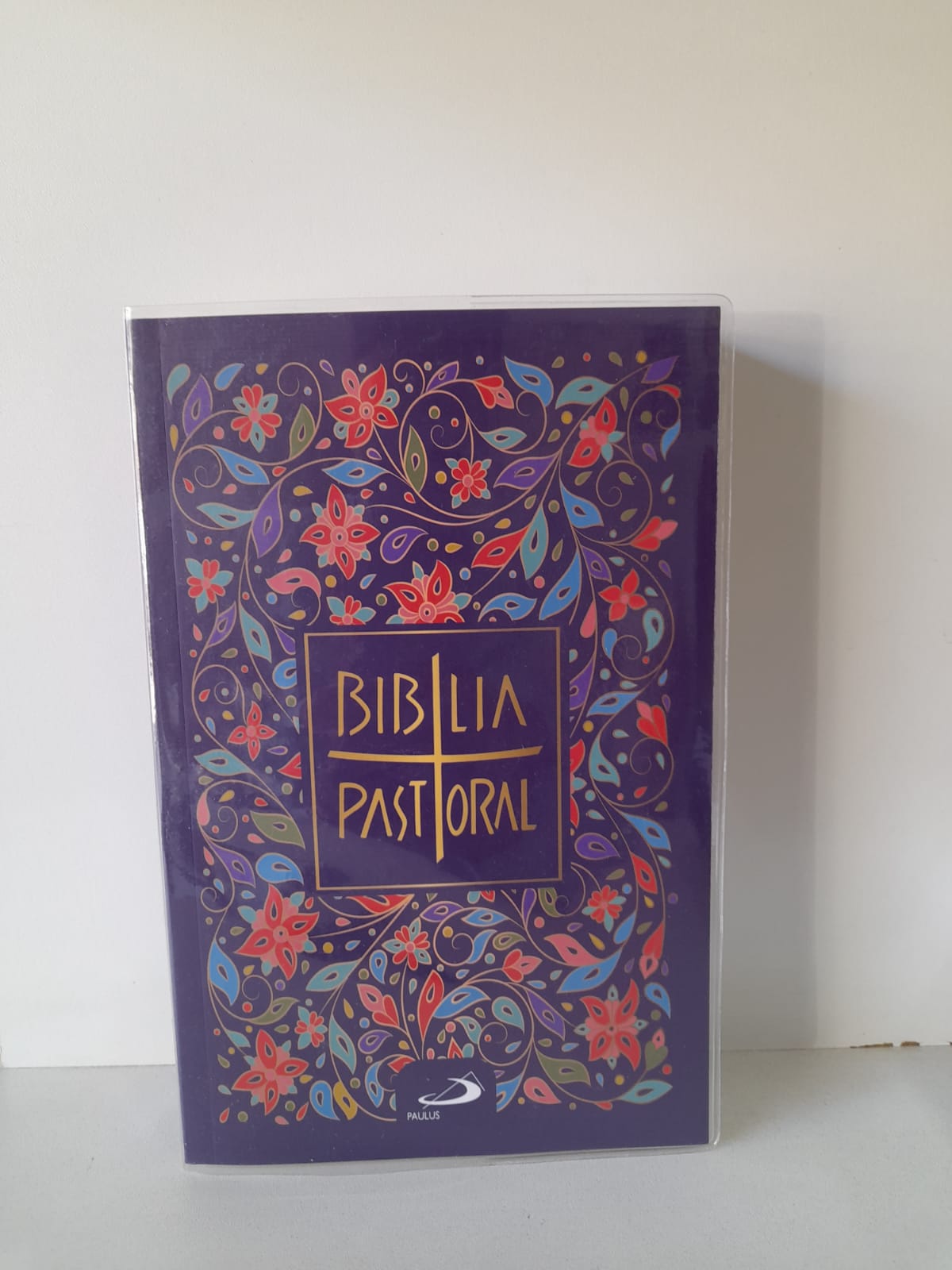 Bíblia Pastoral Media Capa Cristal Colorida