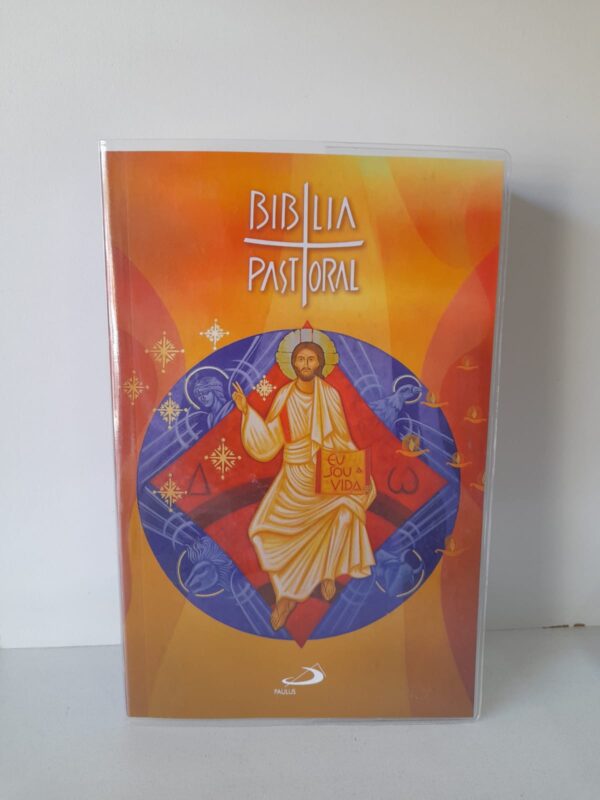 Bíblia Pastoral Media Capa Cristal Colorida