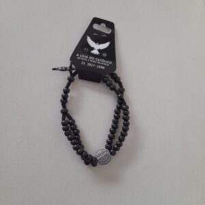 Pulseira Terço São Bento Madeira