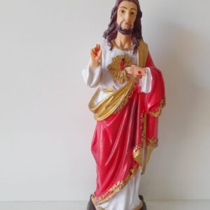 Sagrado Coração De Jesus 20cm Resina
