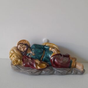 São José Dormindo 15cm Resina