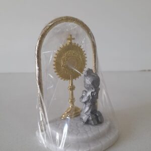 Lembrança De Primeira Eucaristia Com Ostensorio Menina