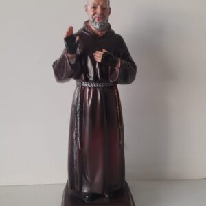 Padre Pio 20cm Resina