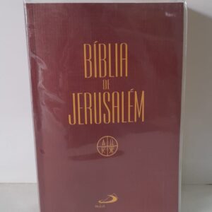 Bíblia De Jerusalém Média Capa Cristal