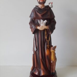 São Francisco De Assis 20cm Resina
