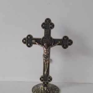 Adorno Cruz Medalha São Bento 13cm