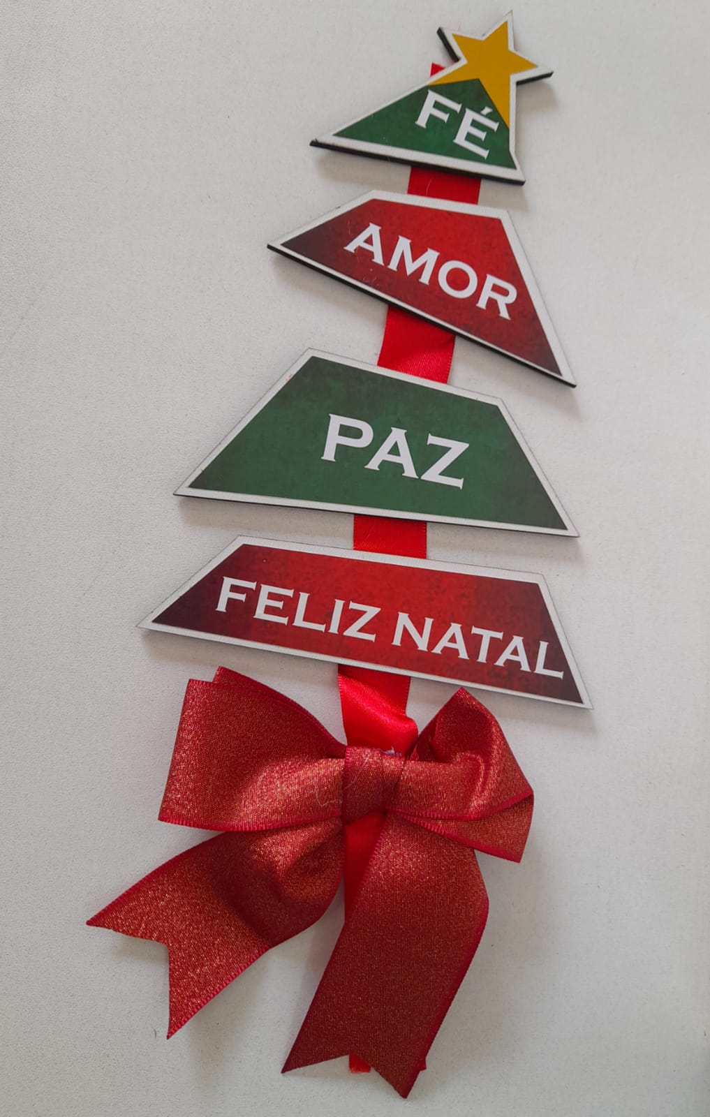 Enfeite De Porta Com Laço