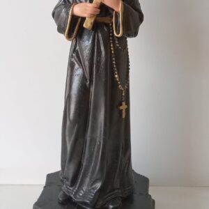 Santa Rita 29cm De Borracha (Cod 6054)