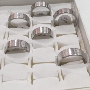 Anel São Bento Aço Inox (Cod 14)