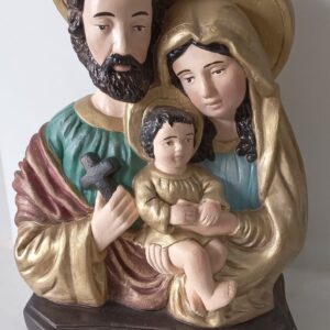 Sagrada Família Busto 40cm Gesso(Cod 1144)