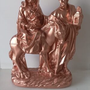 N.S. Do Desterro Metalizada 25cm Gesso (Cod 1077)