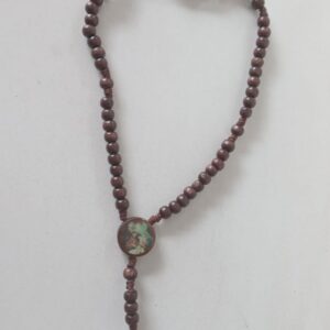 Terço Madeira Jesus, maria e José (Cod 5264)