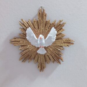 Divino Espirito Santo De Parede 12cm Resina (Cod 2685)