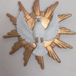 Divino Espirito Santo De Parede 20cm Resina (Cod 2823)