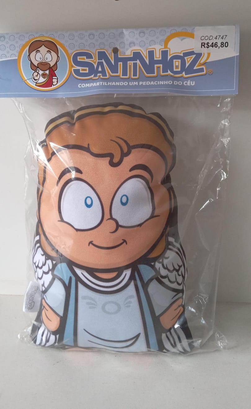 Almofada Infantil Anjinho Da Guarda (Cod 4747)