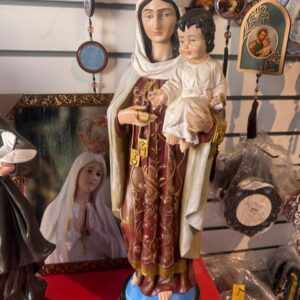 Nossa Senhora do Carmo 60cm gesso