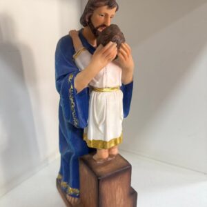 São José afetuoso 30cm resina