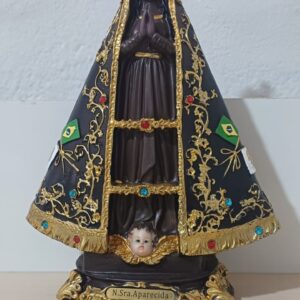 Nossa Senhora Aparecida 30cm resina cod 5371