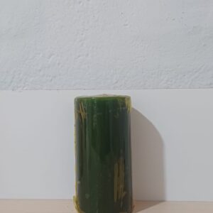 Vela litúrgica de altar 14cmx70mm verde
